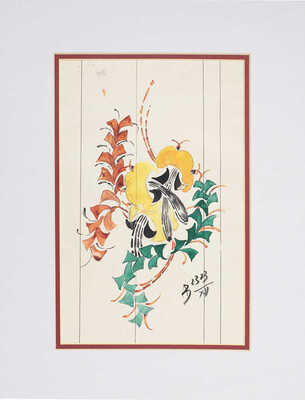 Баснина-Верхоланцева Анна Николаевна.  Букет в стиле ар-деко